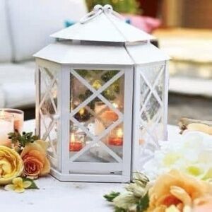 White Decorative Lantern